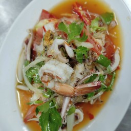 ยำวุ้นเส้นทะเล