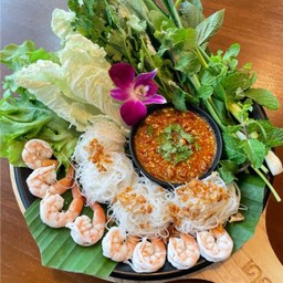 ชุดเมี่ยงกุ้ง