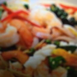 ข้าว+ผัดฉ่าทะเล