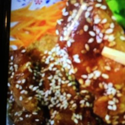 ข้าว+ผัดซอสเทอริยากิคอหมูย่าง