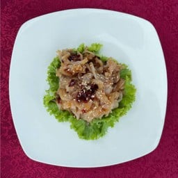 แมงกะพรุนยำน้ำมันงา