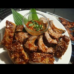 ซี่โครงหมูย่าง น้ำผึ้ง