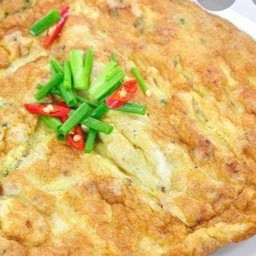 ไข่เจียวหมูสับ(กับข้าว)