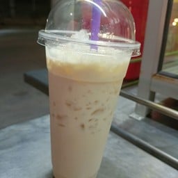 เต้าหู้นมสดเย็นใส่แก้ว