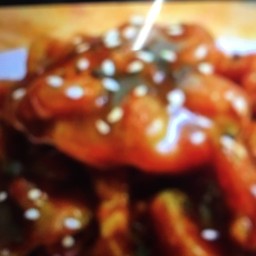 ข้าว+ผัดซอสเทอริยากิไก่กรอบ