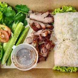 ข้าวหน้าหมูย่างเมืองตรัง