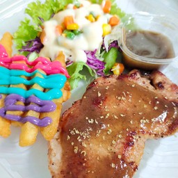 สเต็กหมู