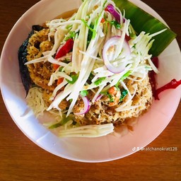 ยำปลาดุกฟู
