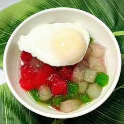 แป้งกรอบ + ไข่หวาน