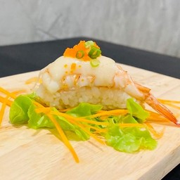 กุ้งเบิร์นชีส Aburi Ebi (Shrimp) with Cheese