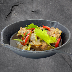 ผัดพริกไทยดำ (กับข้าว)