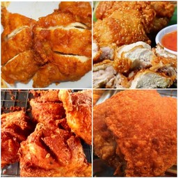 สะโพกไก่ ทอดน้ำปลา 2ชิ้นใหญ่ รอทอด10นาที