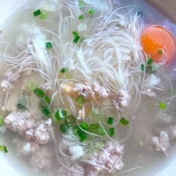 ต้มหมี่ซั่วไก่+ไข่