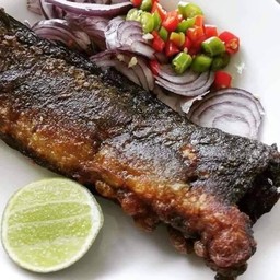 ปลาดุกร้า(กับข้าว)