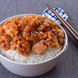 ข้าวไก่คาราเกะ เผ็ดคูณ2