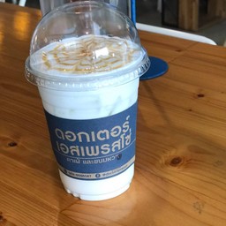 นมสดคาราเมล เย็น