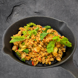 กะเพราโบราณ (กับข้าว)