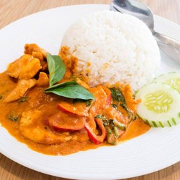 แพนงราดข้าว