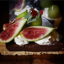 fig chocolate pie