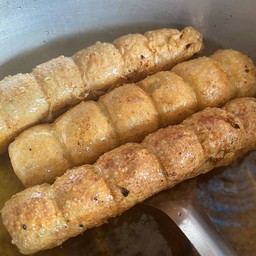 จ๊อกุ้ง ผสม ไก่