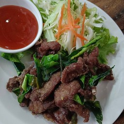 กวาง ทอดน้ำปลา