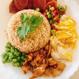 ข้าวคลุกกะปิหมูหวาน
