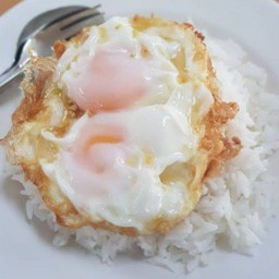 ไข่ดาวแฝด(ไม่มีข้าว)