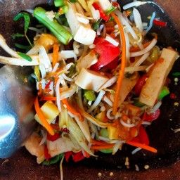 ตำป่า (ปลาร้า+หอยดอง)