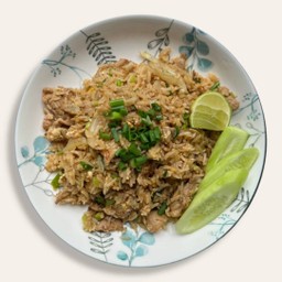 ข้าวผัดหมูชิ้น