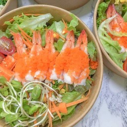 สลัดผัก ผลไม้ สลัดโรล แซนวิสเกาหลี i-salad by anna
