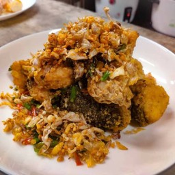 ปลากะพงผัดพริก