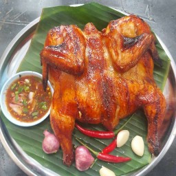 โชคดี กุ้งเต้นรสเเซ่บ