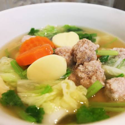 ต้มจืดเต้าหู้หมูสับ