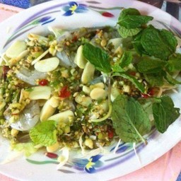 กุ้งแช่น้ำปลา