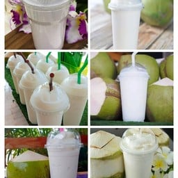 ยุ้ยมะพร้าวปั่นนมสด