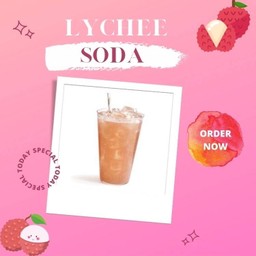 Lychee Soda ลิ้นจี่โซดา