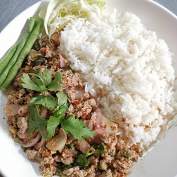 ข้าวลาบหมู