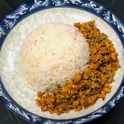 ข้าวคั่วกลิ้งไก่