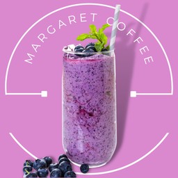 บลูเบอร์รีสมูทตี้ (ใส่โยเกิร์ต)