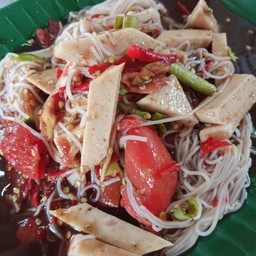 ตำขนมจีนหมูยอ