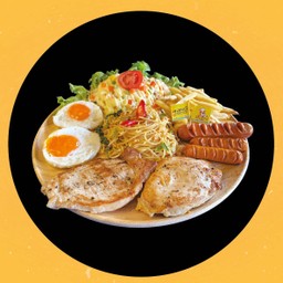 หมีถาด M