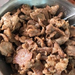 หมูทอดขีดละ