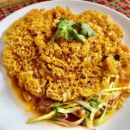 ยำปลาดุกฟู