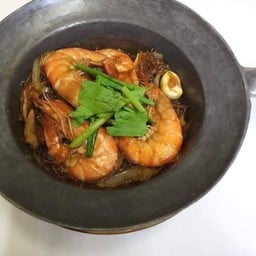 กุ้งอบวุ้นเส้น