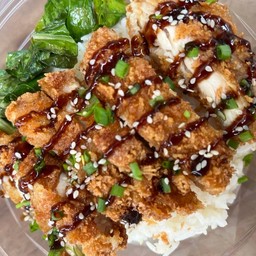 ข้าวไก่กร๊อบเทอริยากิ