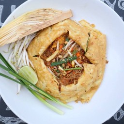 Egg-wrapped Glass Noodles