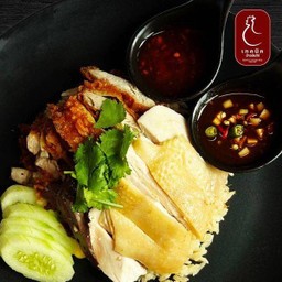 ข้าวมันไก่ผสม ใส่ห่อ