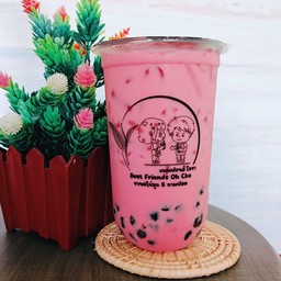 ชานมสตรอว์เบอร์รี่