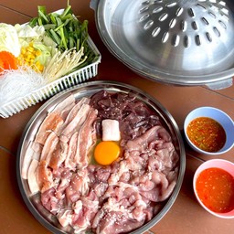 ชุดหมูกระทะ หมูล้วน