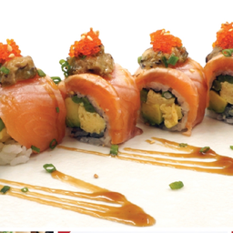 แซลมอนฟัวกราโรล 4ชิ้น